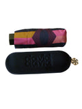 Compact umbrella by David David, a fashion accessories brand and print studio based in London England, specialising in bold geometric print