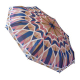 Compact umbrella by David David, a fashion accessories brand and print studio based in London England, specialising in bold geometric print