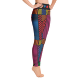 Yoga leggings, Memphis Bright