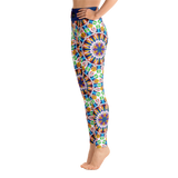 Yoga leggings, Carousel Fluro
