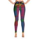 Yoga leggings, Memphis Bright