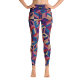 Yoga leggings, Blocker Metallic