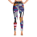 Yoga leggings, Chevron Jewel