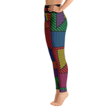 Yoga leggings, Memphis Bright