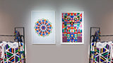 Fine art print made in England by David David, a fashion accessories brand and print studio based in London, specialising in bold geometric print